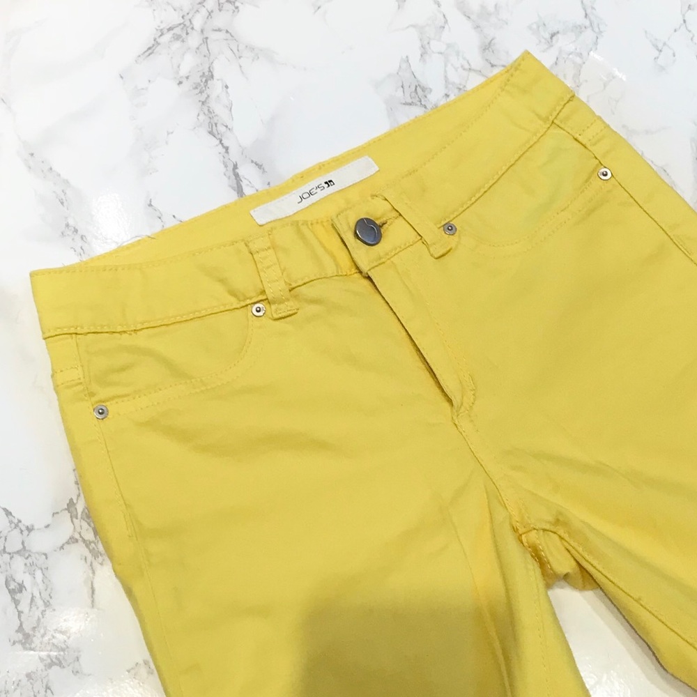Joe's Yellow skinny Jeans